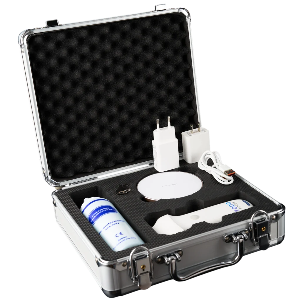 l20 hochfrequenz 16/20 mhz linearer drahtloser ultraschall für msk haut und plastische gesichtschirurgie injektionen