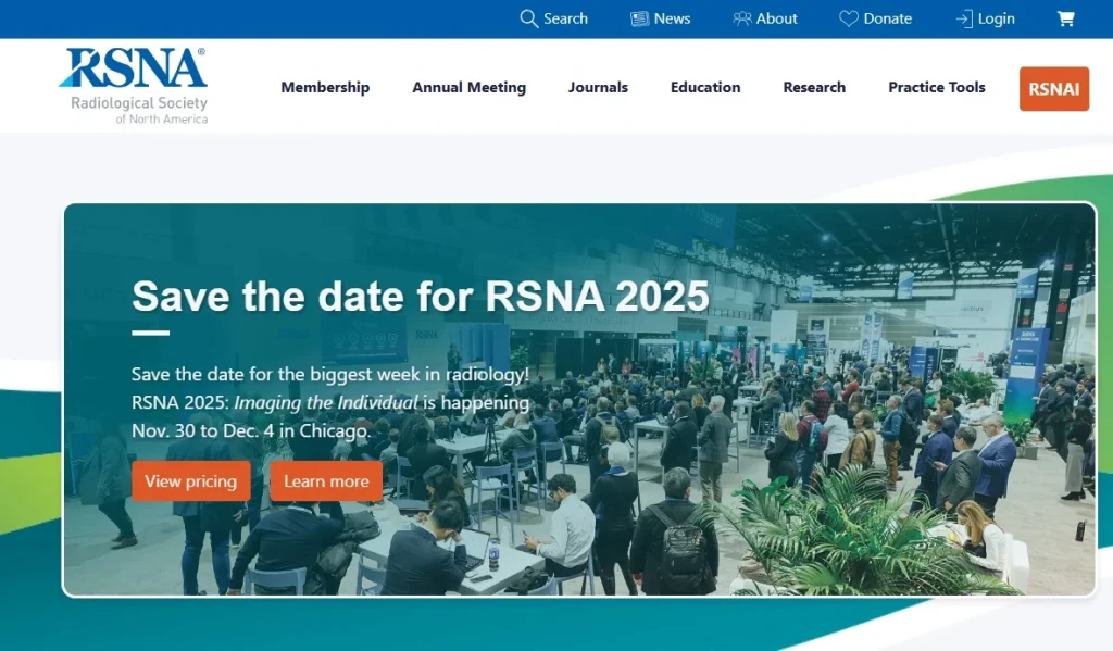 радиологическое общество Северной Америки rsna